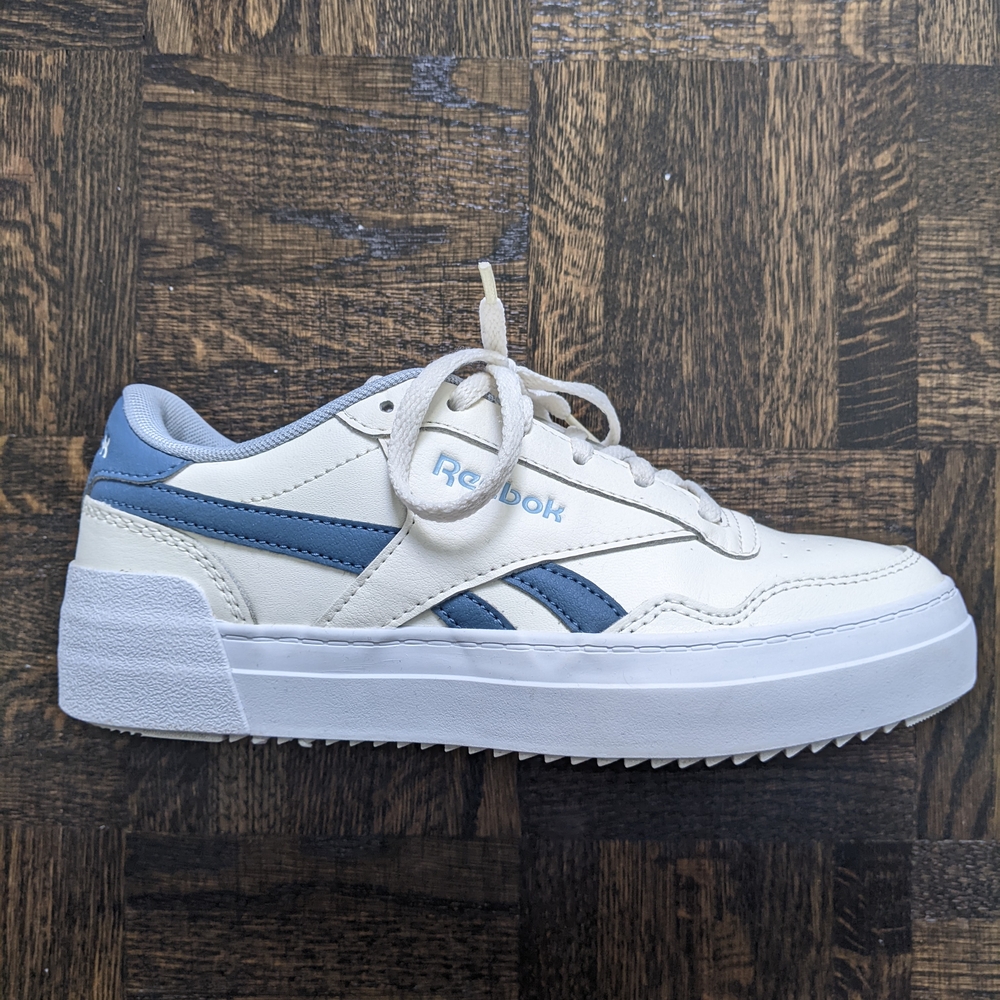 Reebok Classic White Blue Sneakers